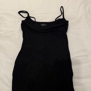 White Fox Boutique Black Maxi Dress